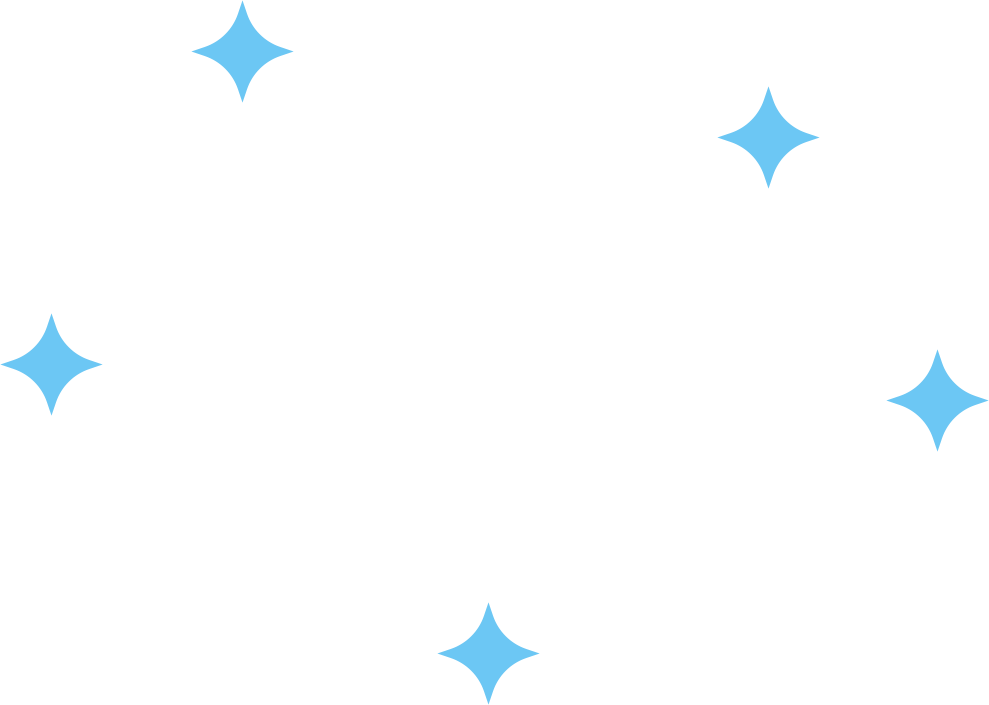 お星さまキラキラ
